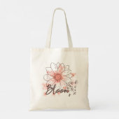 Bloom Tote Bag (Achterkant)