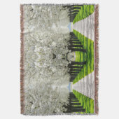 Bloom Trail Dreams - Tranquil Pathway Deken (Voorkant Verticaal)