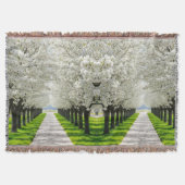 Bloom Trail Dreams - Tranquil Pathway Deken (Voorkant)