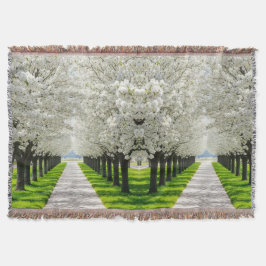 Bloom Trail Dreams - Tranquil Pathway Deken