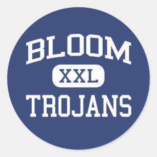Bloom - Trojaanse paarden - High - Chicago Heights Ronde Sticker