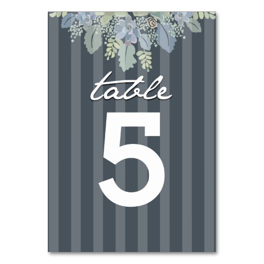  Bloom  Tuin Trouwtafel Nummer Kaart (Achterkant)