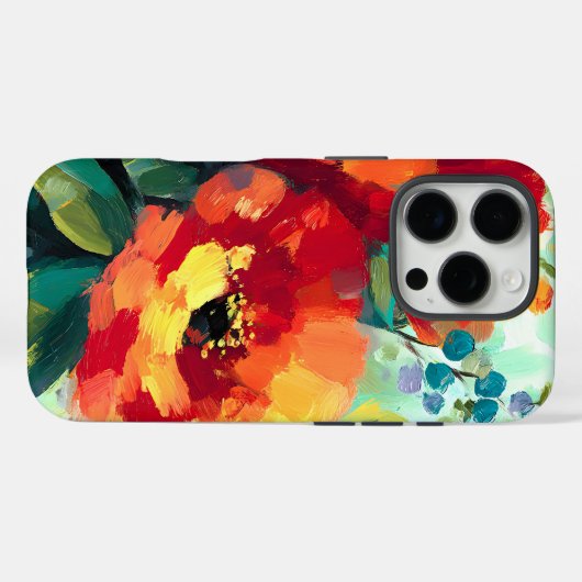 Bloom Vibrant Bloementuin Case-Mate iPhone Case (Achterkant (horizontaal))