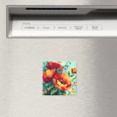 Bloom Vibrant Bloementuin Magneet (Insitu (Vaatwasser))