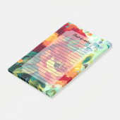 Bloom Vibrant Bloementuin Post-it® Notes (Schuin)