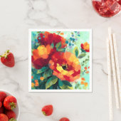 Bloom Vibrant Bloementuin Servet (Insitu)