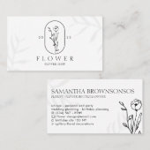 Bloom & Vlaanderen: een fijn kunstontwerp Visitekaartje (Voorkant / Achterkant)