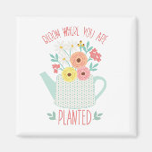 Bloom waar geplant magneet (Voorkant)