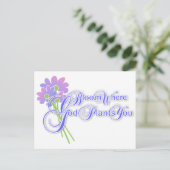 Bloom waar God jou Plant 2 Briefkaart (Staand voorkant)