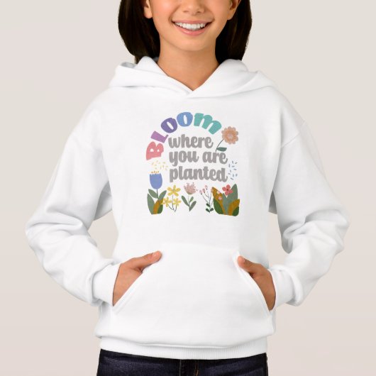 Bloom waar je bent geplant (Voorkant)