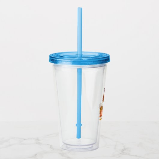 Bloom waar je bent geplant acryl drinkbeker (Rechts)