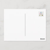 Bloom waar je bent geplant briefkaart (Achterkant)