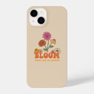 Bloom waar je bent geplant iPhone 14 hoesje