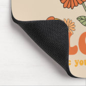 Bloom waar je bent geplant muismat (Hoek)