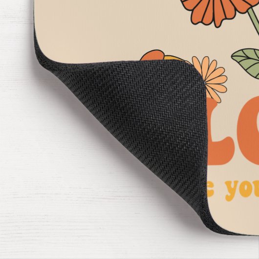 Bloom waar je bent geplant muismat (Hoek)