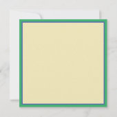 'Bloom waar je bent geplant' Notitiekaartje (Achterkant)