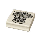 Bloom waar je bent geplant rubberstempel (Stempel)