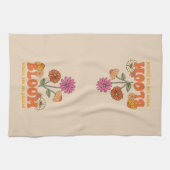 Bloom waar je bent geplant theedoek (Horizontaal)