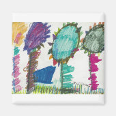 Bloom waar je bent magneet (Voorkant)