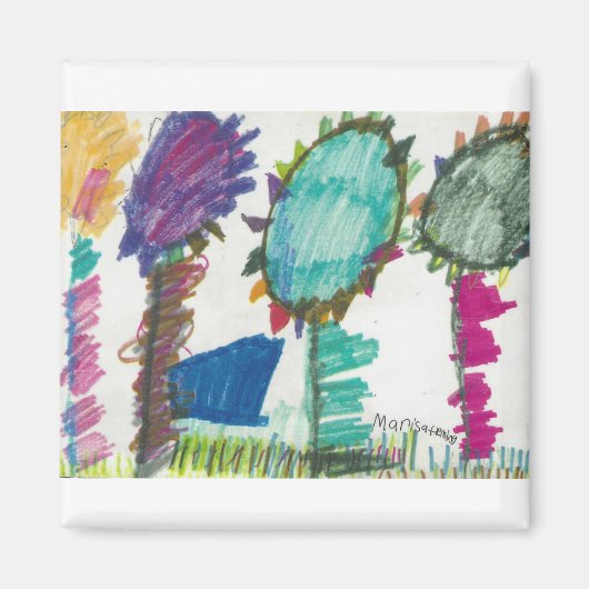 Bloom waar je bent magneet (Voorkant)