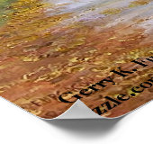 "BLOOM WAAR JE GEPLANTEERD BENT" POSTER (Hoek)