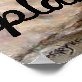 "BLOOM WAAR JE GEPLANTEERD POSTER BENT (Hoek)