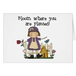 Bloom waar u bent geplant