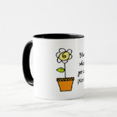Bloom waar u bent geplant II Mok (Voorkant links)