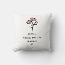 Bloom waar u bent geplant
