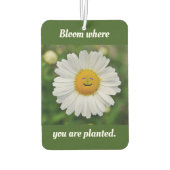 Bloom waar u bent geplant luchtverfrisser (Achterkant)