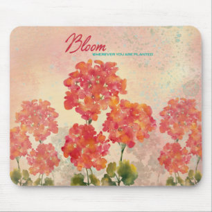 Bloom waar u bent geplant muismat
