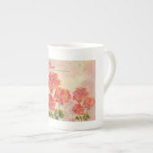 Bloom waar u bent geplant porselein kop (Voorkant rechts)