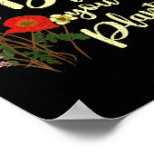 Bloom waar u bent geplant poster (Hoek)