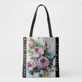 Bloom waar u Canvas tas bent geplant (Voorkant)