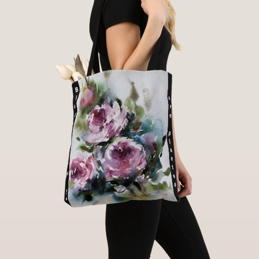 Bloom waar u Canvas tas bent geplant (Dichtbij)