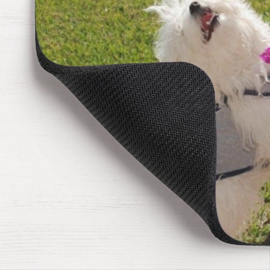 Bloom waar u geplant mousepad afbeelding bent muismat (Hoek)