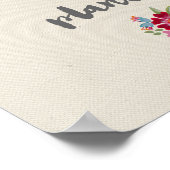 Bloom waar u geplant Poster bent (Hoek)