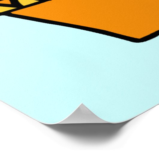 Bloom waar u geplant Poster bent (Hoek)