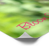 Bloom waar u geplant Poster bent (Hoek)