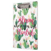 Bloom waar u het geplande Cactus Print Klembord be (Links)