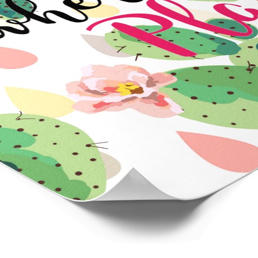 Bloom waar u het geplande Poster van de Druk van C (Hoek)