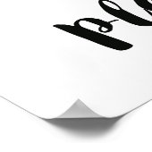 Bloom waar u het Roos van de Waterverf geplant ben Poster (Hoek)