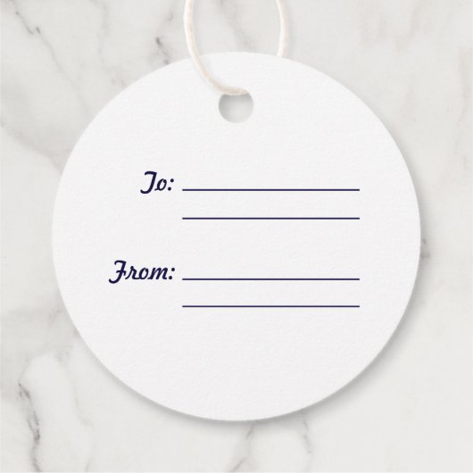 Bloom waar u rond cadeautjes Labels bent geplant (Achterkant)