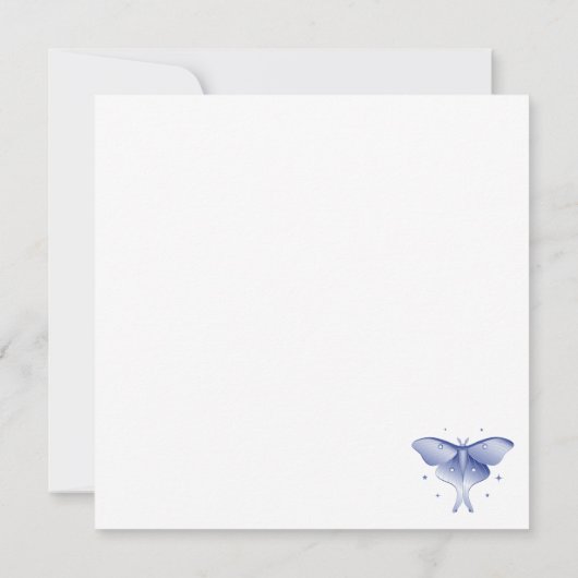 Bloom waar u vlakke Kaart bent (5.25x5.25) (Achterkant)