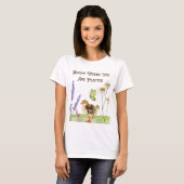Bloom Where You Are Planted: Wilflower T-shirt (Voorkant volledig)
