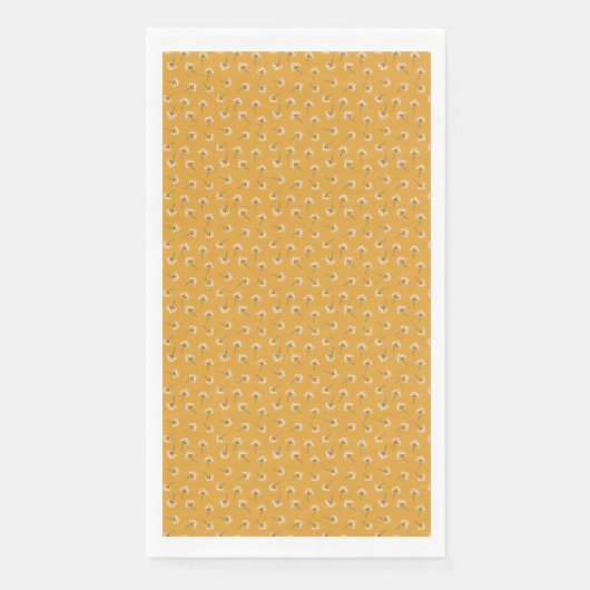 Bloom wild, en nooit excuses aanbieden servet (Voorkant)