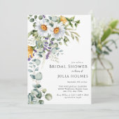 Bloom Wildflower | Bloemweide | VRIJGEZELLENFEEST Kaart (Staand voorkant)