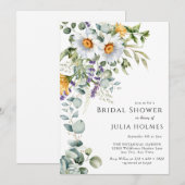 Bloom Wildflower | Bloemweide | VRIJGEZELLENFEEST Kaart (Voorkant / Achterkant)