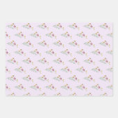 Bloom Wildflower Garden Baby shower Inpakpapier Vel (Voorkant 2)