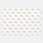 Bloom Wildflower Garden Baby shower Inpakpapier Vel (Voorkant)